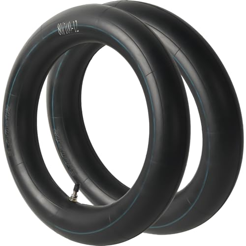 AR-PRO (2-Pack) 80/100-12 Dirt Bike Inner Tubes with TR4 Straight Valve Replacement Standard Motorcycle Inner Tube 2.75/3.00-12 Heavy Duty Compatible with Honda CRF70F/XR70 Yamaha TTR 90 and More