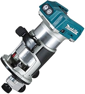 Makita DRT50ZJX2 Frezarka Wielofunkcyjna, 800 W, 18 V, Niebieski, 13.4 x 8.9 x 22.6 cm