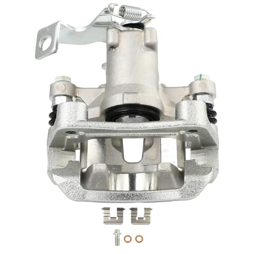 Image of 19B6789A Rear Left Disc Brake Caliper w /Bracket