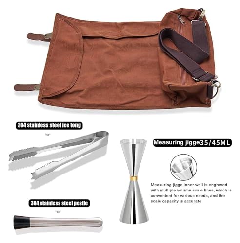 Cocktail Shaker Set Kit de Bartender Acero Inoxidable miniatura 7