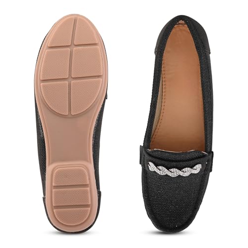 Image of Centrino Women's Bellies | Soft Cushioned Footbed for Extra Comfort | Stylish & Elegant Look for Ladies | Fashionable & Durable Bellies | Comfort & Quality (9485)