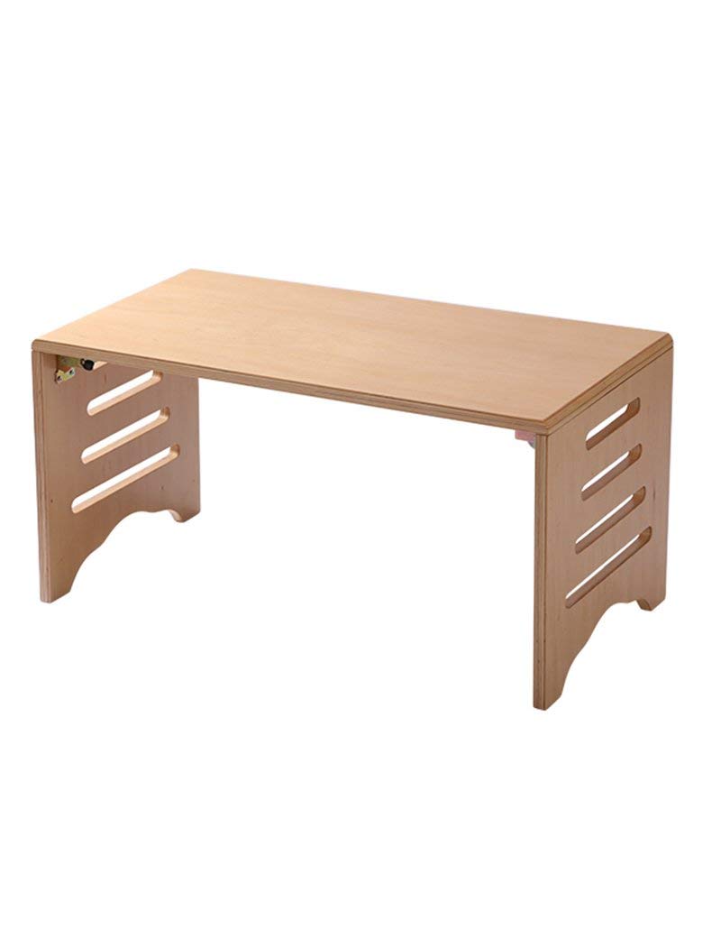 Table simple pliante MU en bois massif compacte et ultra stable