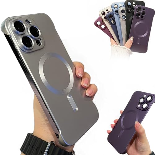 Flowarmth �t���[�����X�}�b�g�����^���C�d�b�P�[�X�AZentric �d�b�P�[�X�AiPhone15/14/13/12 �p�����^�������ꂽ�v���t�@�C���d�b�P�[�X�A�����Y�v���e�N�^�[�t�� (�u���b�N�A�d�b 11Pro �p)