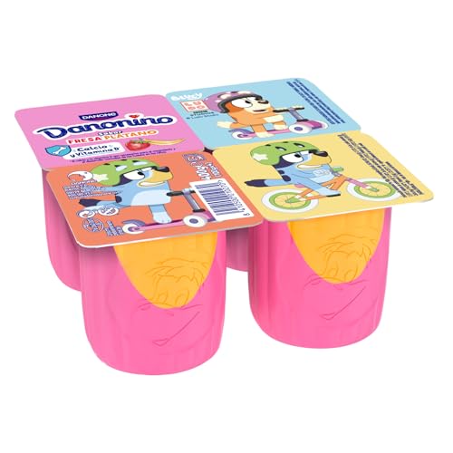 Danonino Maxi Fresa Plátano 4x100 g