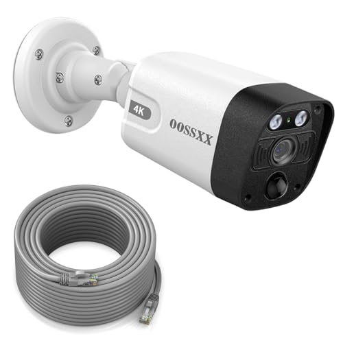 OOSSXX 800万画素 有線防犯カメラ