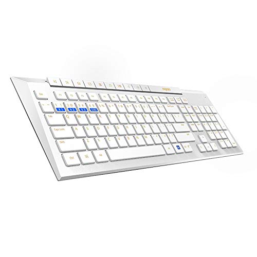 Rapoo 8200M Keyboard Angled View