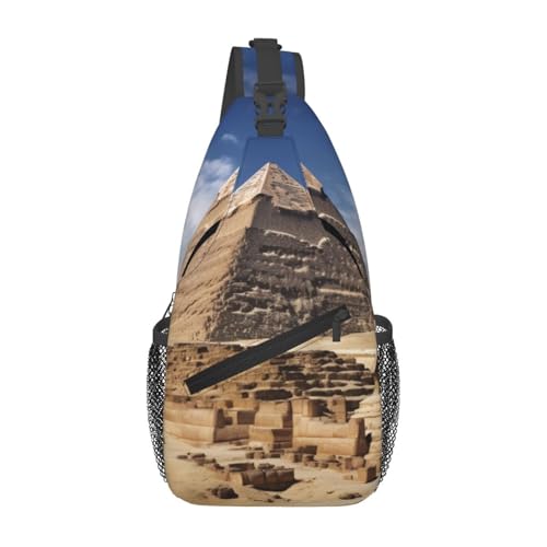Bolso Cruzado para Hombre Mochila Diagonal Pyramids miniatura 1