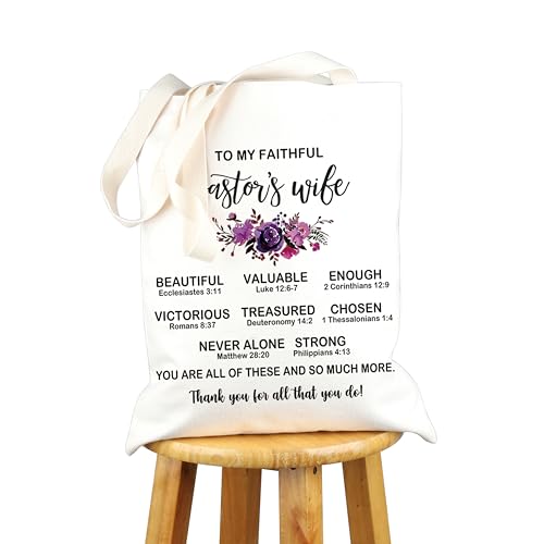 Bolso Tote Para Mujer VAMSII Pastor's Wife miniatura 6