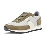 Picture of BOSS, Parkour Runn Sneakers, Moss/Grey, 9
