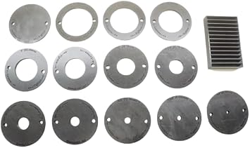 13pc Insert Ring Set with Caddy for JessEm Rout-R-Lift II 02310 Router Plate