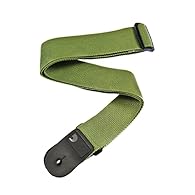 Green polypropylene design Adjustable from 35" to 59.5" long Provides maximum comfort for standing situations Strong and secure leather ends Pattern also available in planet lock or acoustic quick release end