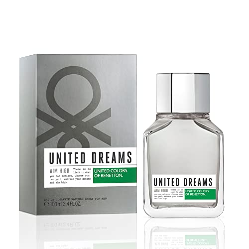 Perfumes, Beauty United Colors of Benetton United Dreams Spray for Men, Aim High, 3.4 Ounce