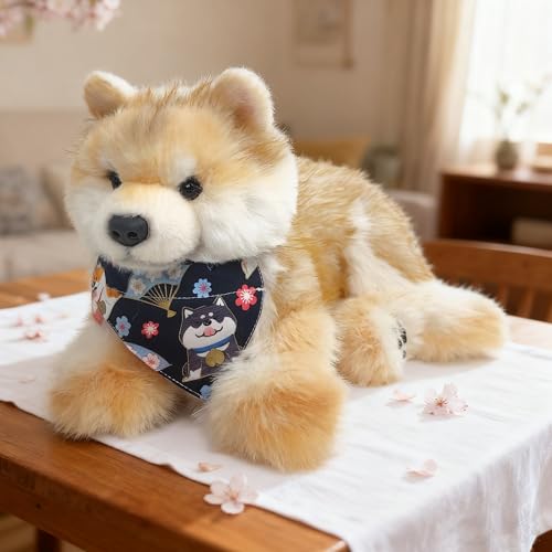 Chongker 柴犬 ぬいぐるみ かわいい 犬 の 毛布 玩具 おもちゃ プラッシュ かわいい プレゼント抱き枕 誕生日 プレゼント に 最適