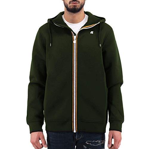 K-Way, Rainer Spacer Felpa, Verde, Kway_K211771W