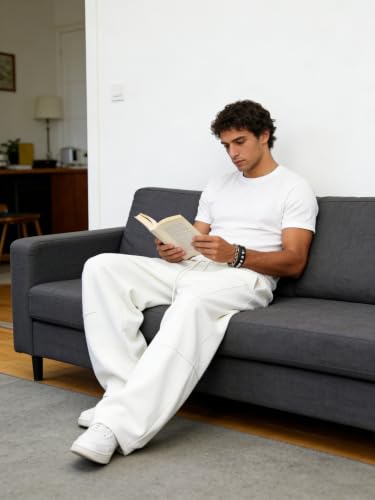 Image of Mens Baggy Sweatpants Casual Wide Leg Pants