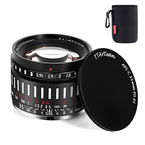 Amazon.co.jp: TTArtisan 35mm F0.95 大口径 マニュアルレンズ APS-C