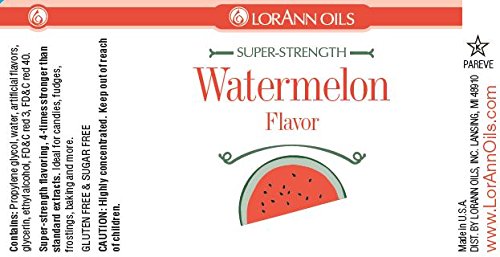 Miniatura 2 de LorAnn Sabor de sandía SS, botella de 1 onza - paquete de 4