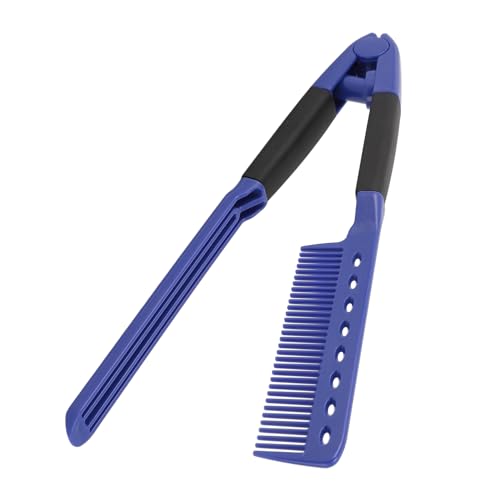 Plancha para el cabello en forma de V con tecnología antiestática de calentamiento rápido, herramienta de estilo profesional para alisar sin frizz en casa miniatura 6