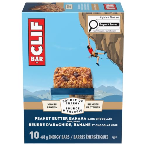Clif Bar Barre énergétique Beurre cacahuète Banane Chocolat noir 10
