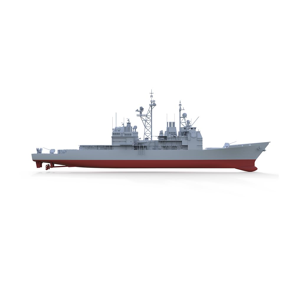 MRY-SFW SSC600574S 1/600 model wojskowy US Navy Monterey Missile Cruiser pełny kadłub