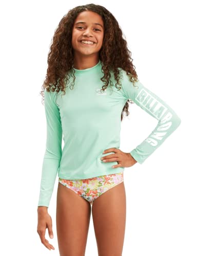 Image of Billabong Girls' Core Surfdaze Long Sleeve Zip Rashguard