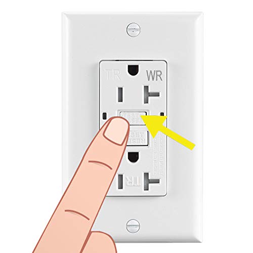 Gfci Outlet 20 Amp Wall Outlets Duplex Outlet Receptacle With Led Indicator,Self-Test, Weather Resistant, Tamper Resistant, Ul Listed, Decor Wallplate Included (10) #TOP7