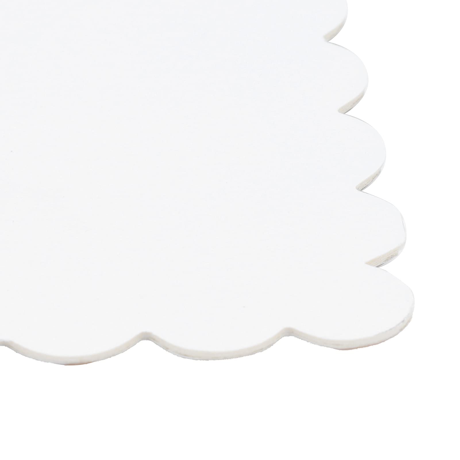 10Pcs Cake Boards Thick Lace Edge Dessert Mousse Cake Board Serving Tray Baking Supplies for Home Kitchen Restaurant Bakery (Gold)(Square Cake mat-6 inches) 3