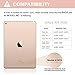 for iPad Keyboard Case iPad 10th Generation (2022) - Wireless Bluetooth Keyboard - Magnetic Auto Sleep/Wake (Rose Gold with White Keyboard)