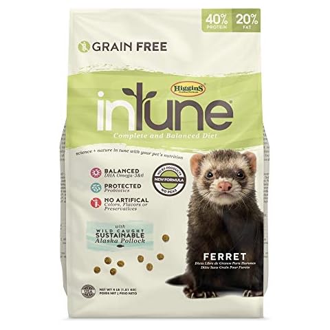 Higgins Pet Food Intune Ferret Food Cover