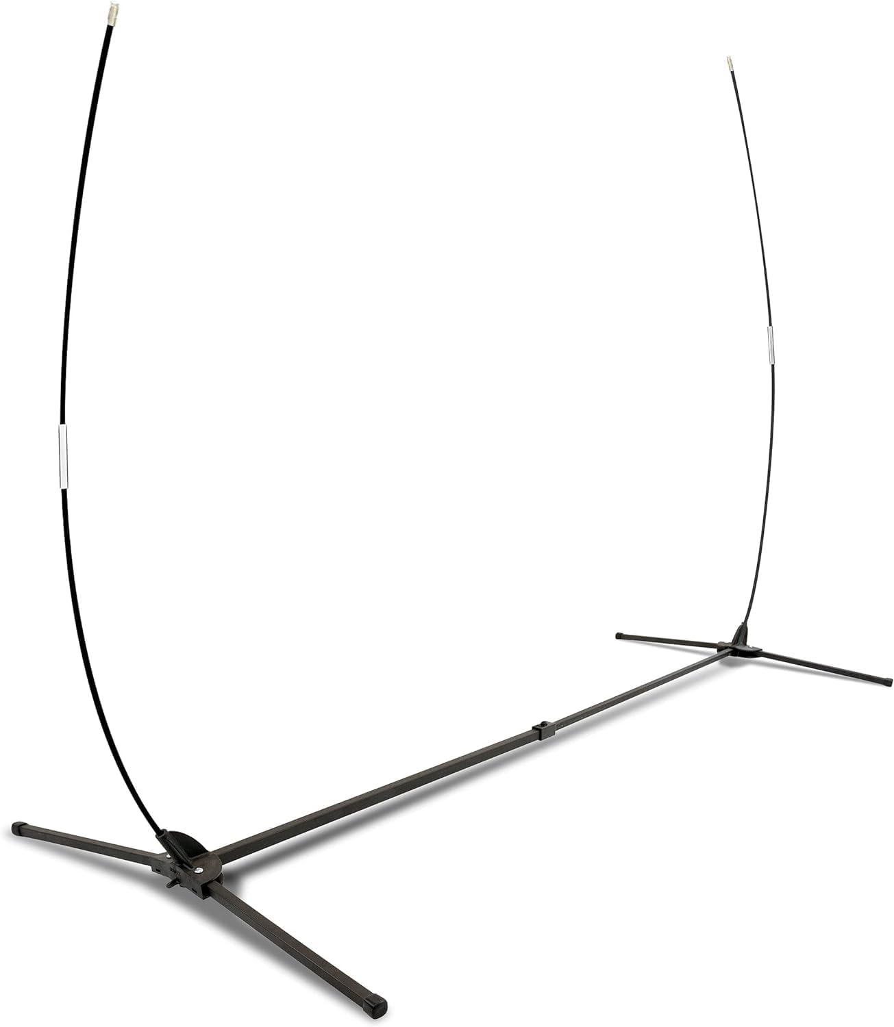 Bownet Bow Frame, Multi-Sport Replacement Frame for Practice Nets with Carry Bag, 7' x 7', Portable Composite Bow Poles with Steel Base, Fits Multiple Bownet Training and Protection Net Systems