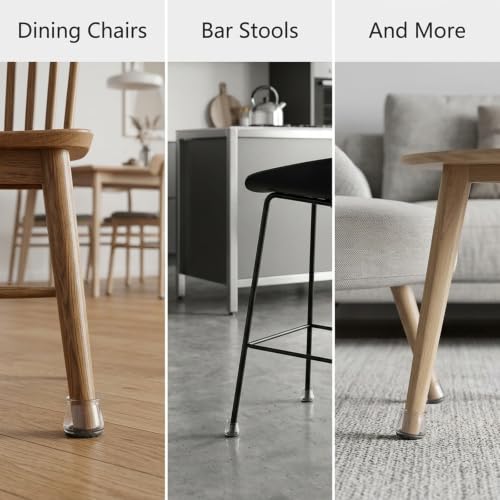 Protectores de suelo para patas de silla antiarañazos: adiós a las marcas en madera y azulejo 7