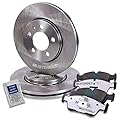 BESTPRICE Set freni asse anteriore incl. dischi freno ventilati Ø 280 mm + pastiglie freno anteriori, compatibile con NISSAN JUKE (F15), PULSAR hatchback (C13)