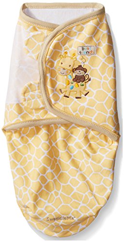 Summer SwaddleMe Pure Love Adjustable Infant Wrap, 7-14 pounds, Joy Full Giraffes