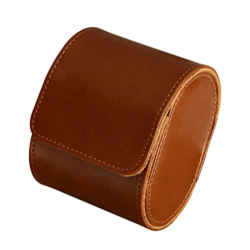 Siremig Boîtier de Montre , étui de Voyage pour 1 Montres, Affichage Organisateur et Stockage Boîte à bijoux Montre Accessoires Cadeaux Cover