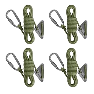 Tiardey T01-EU-2829 Naciągi do Namiotu 4 sztuki