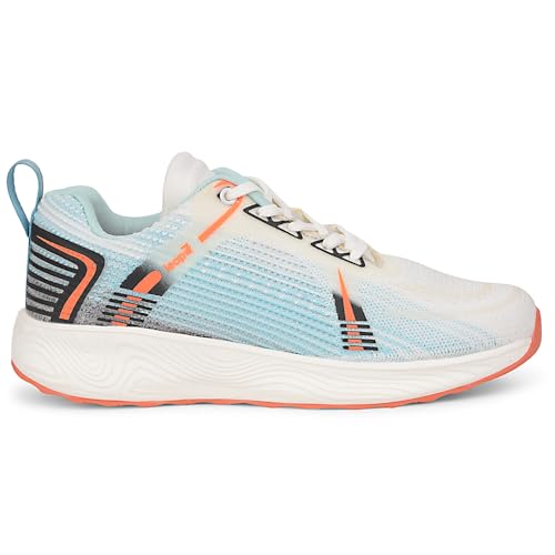 Image of Liberty Leap7x Stella Sports Lacing Running Shoes for Women with EVA Sole | Suitable for Walking, Gym and Jogging | Comfortable Outsole | Lightweight Durable and Cushioned Footbed