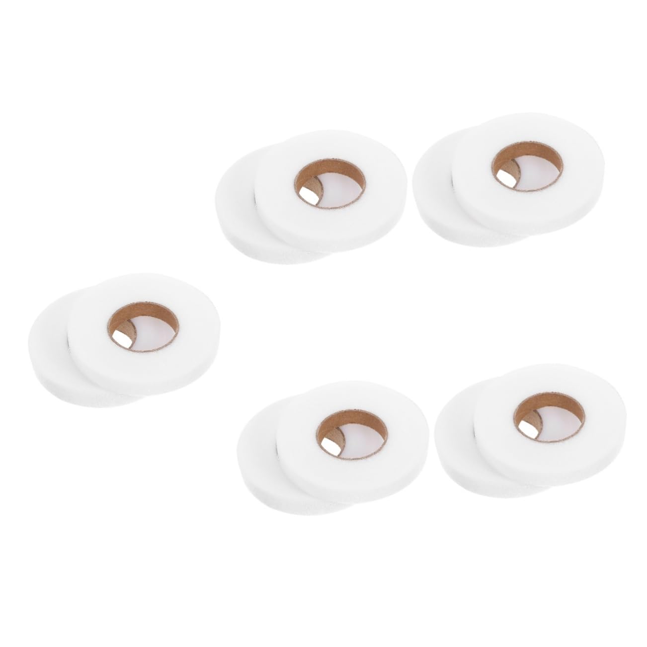 NUOBESTY 10rollos Cinta De Dobladillo Sin De Tapes Termoadhesivas Para Ropa Accesorios De Costura Para Manualidades y Cortinas Aplicación y Adhesión