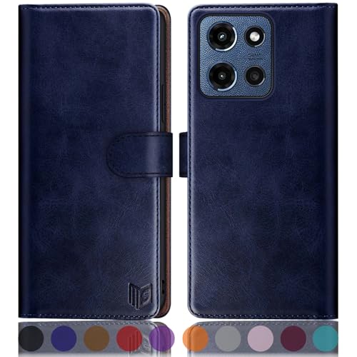 Protection G 5G 2025 SUANPOT luxe en similicuir bleu pour homme et femme