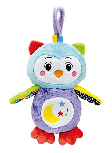 Peluche bébé interactif Clementoni 17801 avec veilleuse et sons