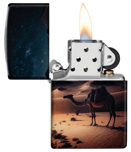 Zippo Sturmfeuerzeug - Camel, 540°, Color Image - Nachfüllbar - Wiederverwendbar - Windfestes Design - Geschenkbox - Made in USA