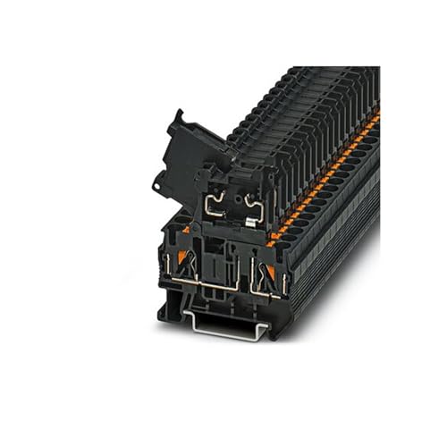 Bloque de terminales con fusible PT 4-HESI para carriles DIN en sistemas eléctricos de 5 x 20