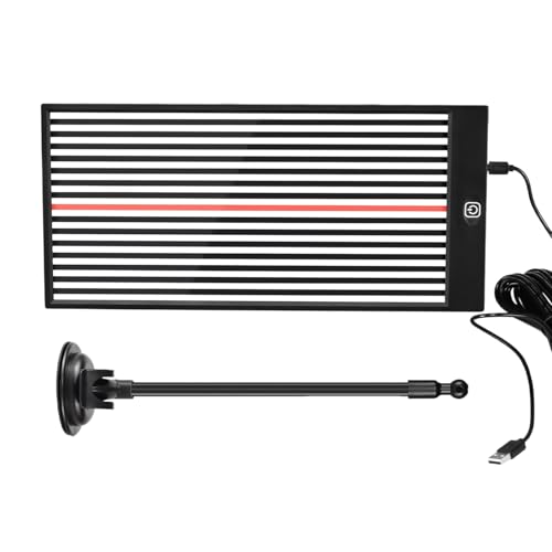 Image of LadyRosian Paintless Dent Repair Tools LED Stripe Line Board Dent Checker Tool USB Reflector Board with Adjustable Holder