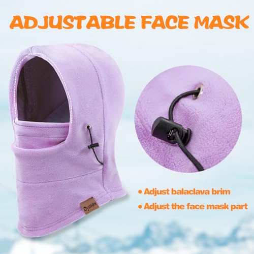 Kids Balaclava Windproof Ski Mask Hood Face Mask Neck Warmer for Cold Weather, Winter Hat for Boys Girls4