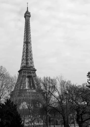 Póster de la Torre Eiffel que inspira pasión por viajar, lienzo artístico de París 40x60cm