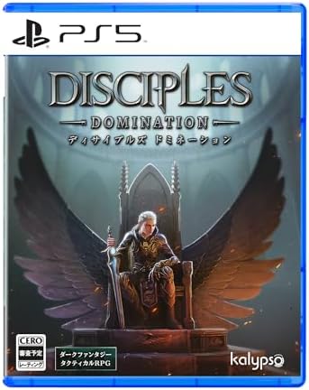 ディサイプルズ ドミネーション　デラックスエディション -PS5 【特典】追加DLCコンテンツ DLチラシ（女王アヴィアンナとその愛馬、および仲間たちの特別スキン/ゲーム内で使用できるリソースパック/限定武器スキン2種/オリジナル・サウンドトラック/設定資料集「コンペンディウム」）同梱