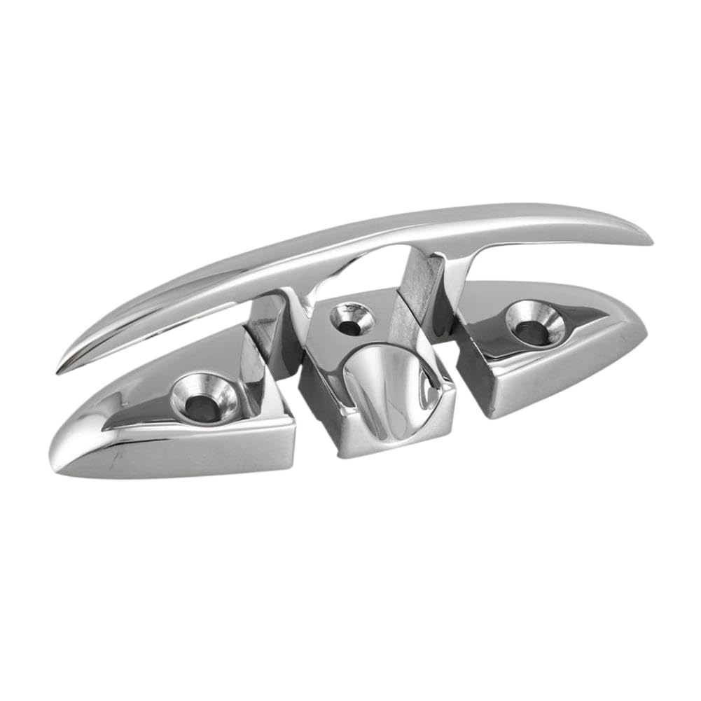 Bitta da ormeggio pieghevole da 5 pollici Marine Boat Yacht Bitta Dock Bitta ordinata in acciaio inossidabile 316 compatibile con la nave da crociera