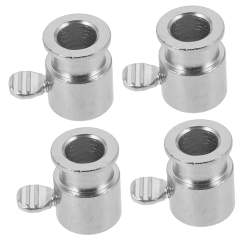 BCOATH 4pcs Outdoor Grilling Accessories Rotisserie Balance Rod Fixator Spit Weight Stopper for BBQ