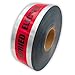 ACE Supply Buried Electrical Line Caution Tape - Detectable Underground Tape - 3 Inch x 1000 Ft Length, 5 Mil - Buried Electrical Tape Used for Utility Marking Tape