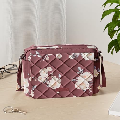 Vera Bradley Women's Peformance Twill Medium Hipster Crossbody Purse2