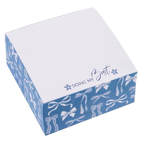 Papier mémo non adhésif Karma bloc 500 feuilles de notes avec nœuds pour bureau